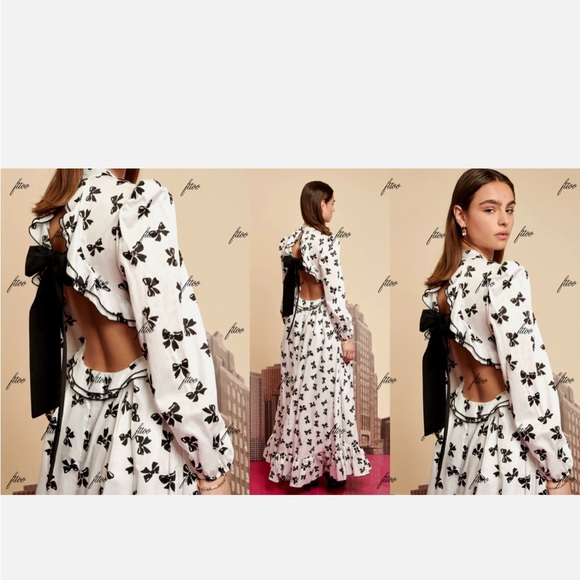 Sister Jane Brooklyn Bow Maxi Dress - Picture 9 of 15